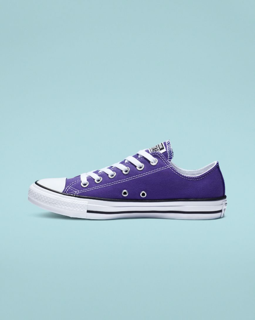 Tenis Converse Chuck Taylor All Star Classicos Cano Baixo Masculino Roxo | PT X04P790